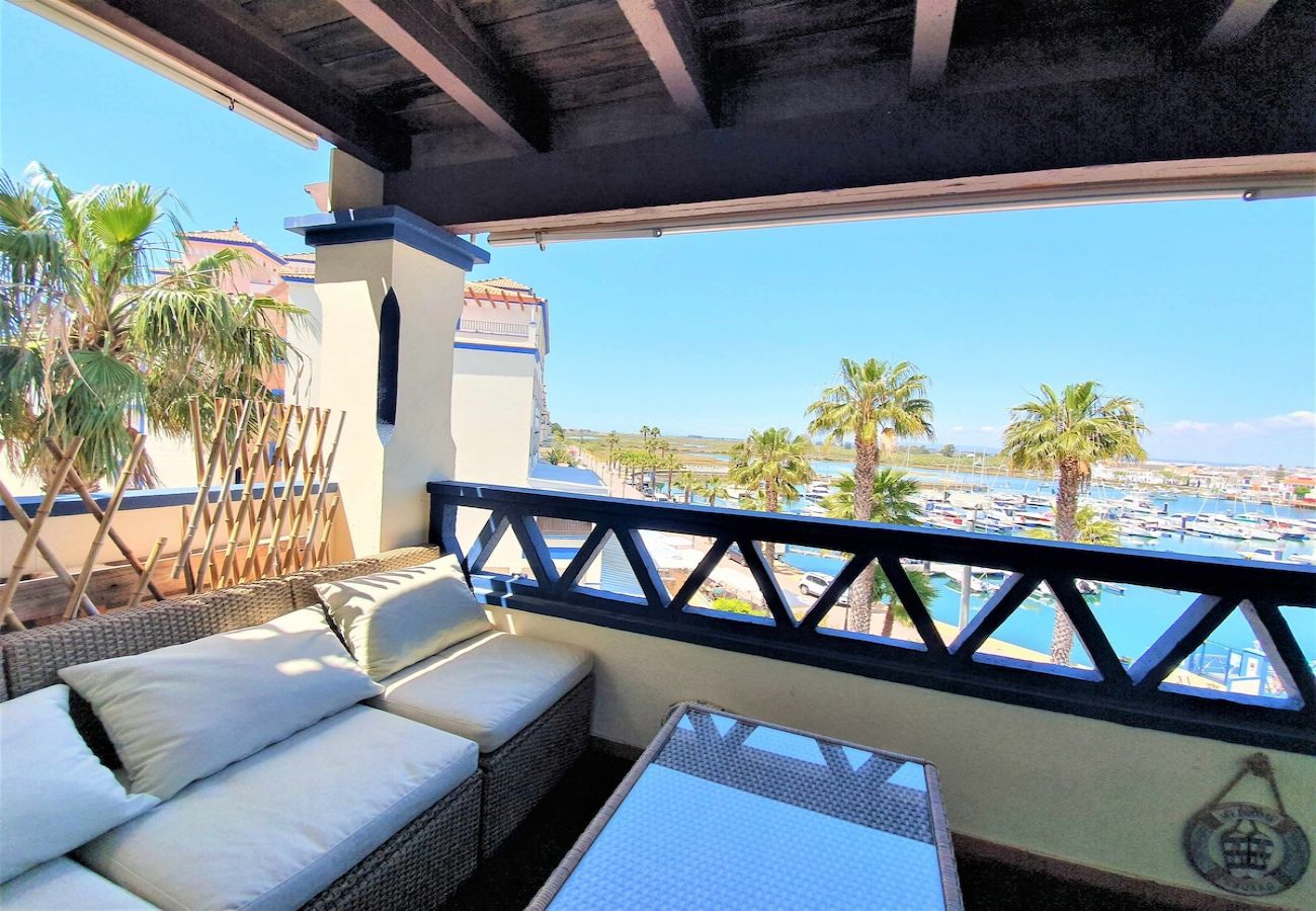 Apartamento en Punta del Moral - Apartamento EL FARO III con vistas al puerto - Punta del Moral 