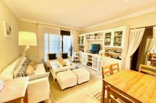 Apartamento en Punta del Moral - Los Pelícanos - Ref.412 - Apartamento con terraza grande y vistas al mar, piscina y jardines