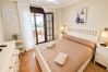 Apartamento en Punta del Moral - Los Pelícanos - Ref.412 - Apartamento con terraza grande y vistas al mar, piscina y jardines