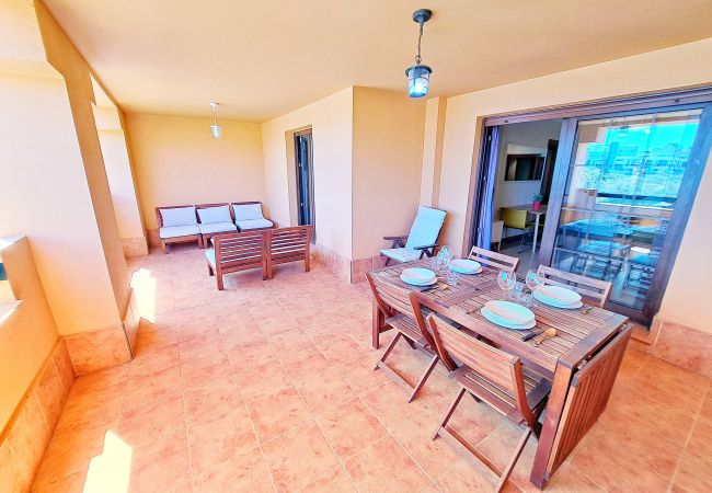 Apartamento en Ayamonte - Los Albatros, T2 - Apartamento de 2 dormitorios con terraza con vistas