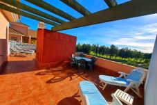 Apartamento en Isla Canela - Rincón del Gol III, Ático con vistas a la piscina y jardines