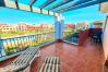 Apartamento en Isla Canela - Rincón del Gol III, Ático con vistas a la piscina y jardines