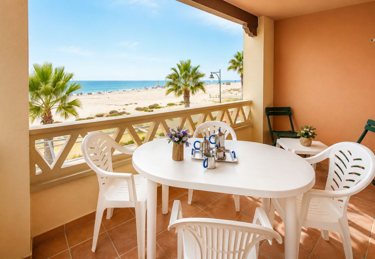 Apartamento en Ayamonte - Alcaraván, T3 Terraza frontal al mar