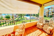 Apartamento en Ayamonte - Alcaraván T1-T2, con vistas al mar, jardín y piscina