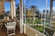 Apartamento en Ayamonte - Alcaraván T1-T2, con vistas al mar, jardín y piscina