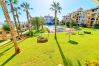Apartamento en Ayamonte - Alcaraván T1-T2, con vistas al mar, jardín y piscina