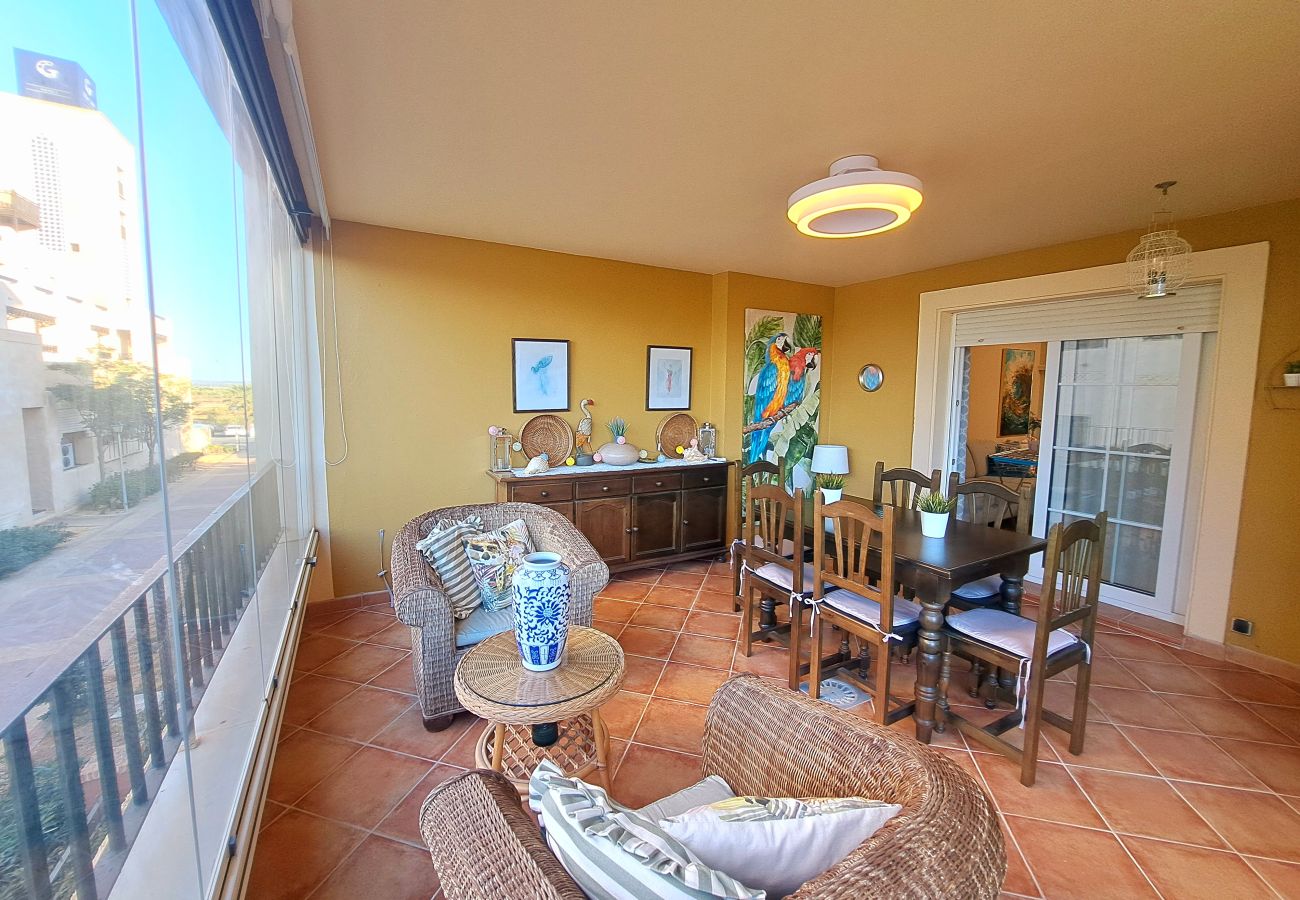 Apartamento en Ayamonte - Playa Canela, 2 dormitorios en primera línea de playa